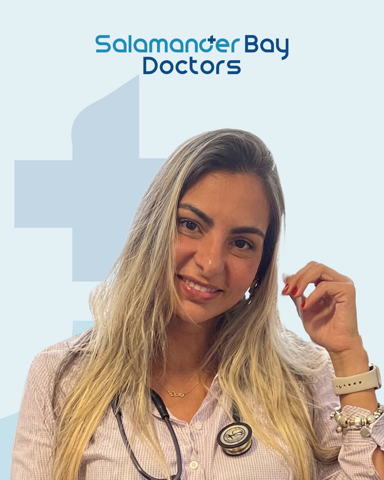 A photograph of Dr Kaliane Silva Fraife, one of the GPs at Salamander Bay Doctors